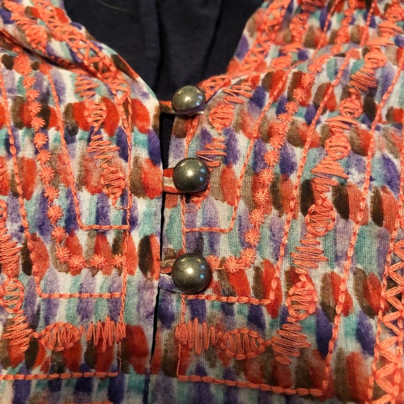 Orvis knit 3/4 sleeve top XL - Picture 4 of 8